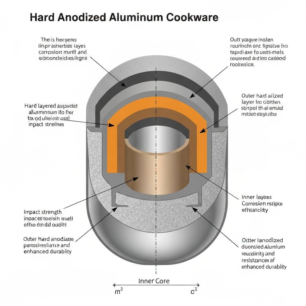 Hard anodized aluminum construction benefits